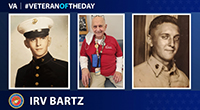 Marine Veteran Irvin Bartz